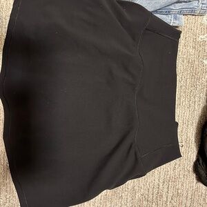 Vuori Black Mini Skirt